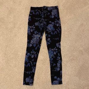 Express Floral fashion leggings